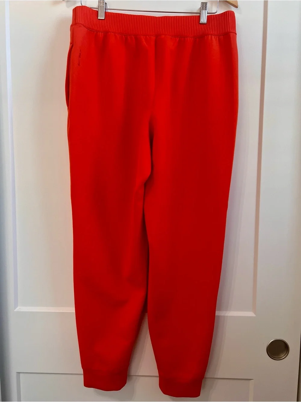 Nike Red High-Rise Track Joggers